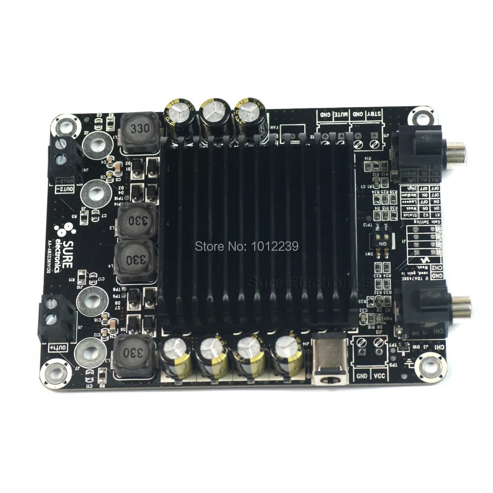 2x25 Вт TDA7492 Плата усилителя класса D стерео цифрового мощности|power amplifier board|amplifier