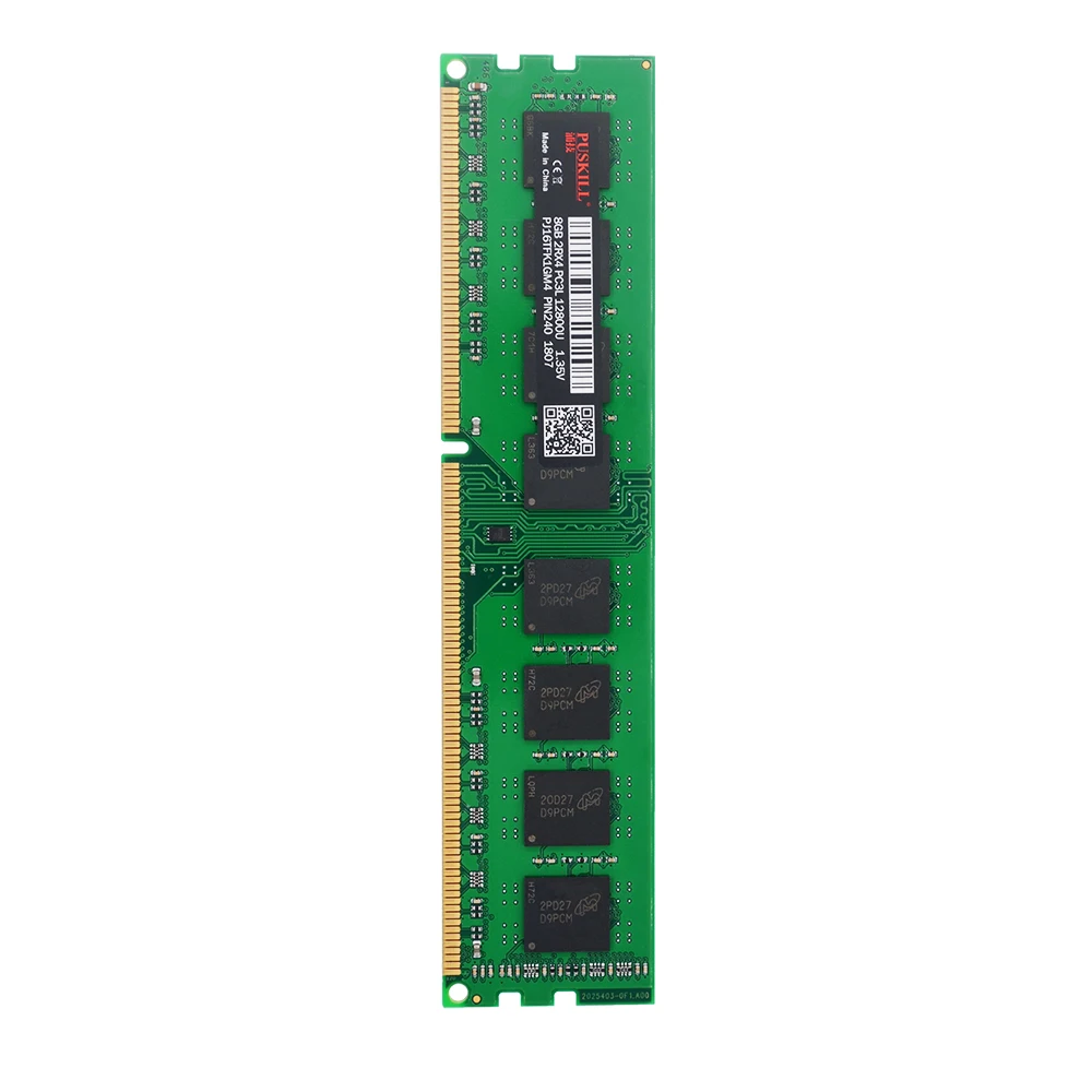Desktop Memory DDR3 8 Гб 1600 МГц PC3L 240Pin 1,35 V без ecc ram
