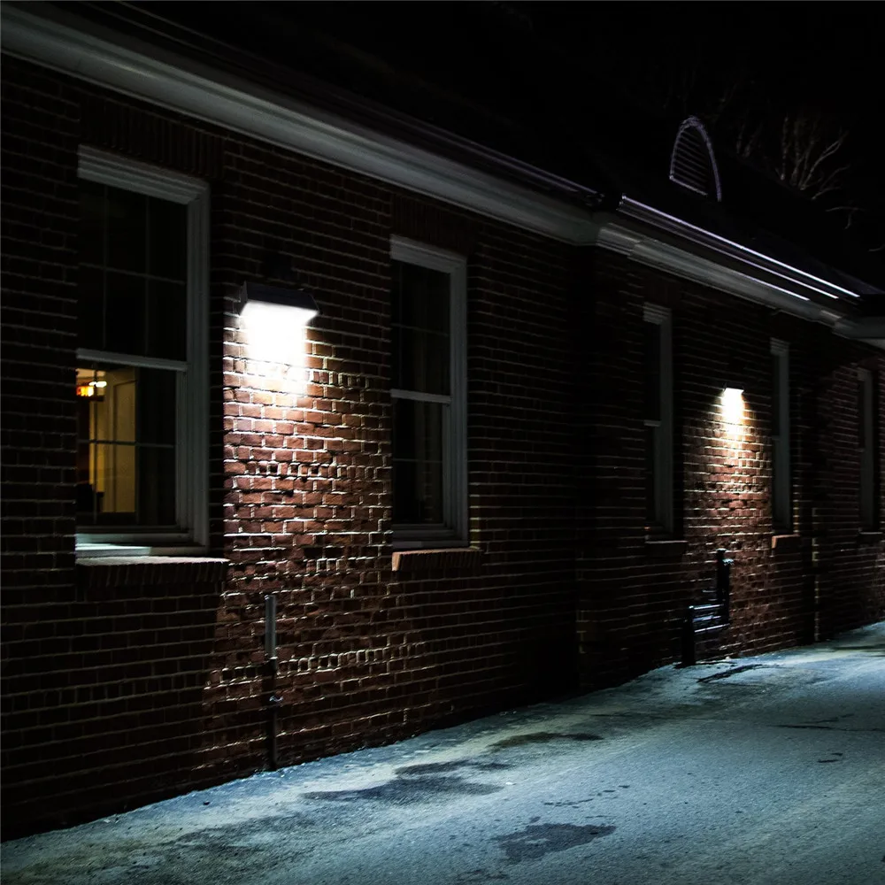 48 LED 800 люмен Беспроводной водонепроницаемый солнечного света Открытый радар