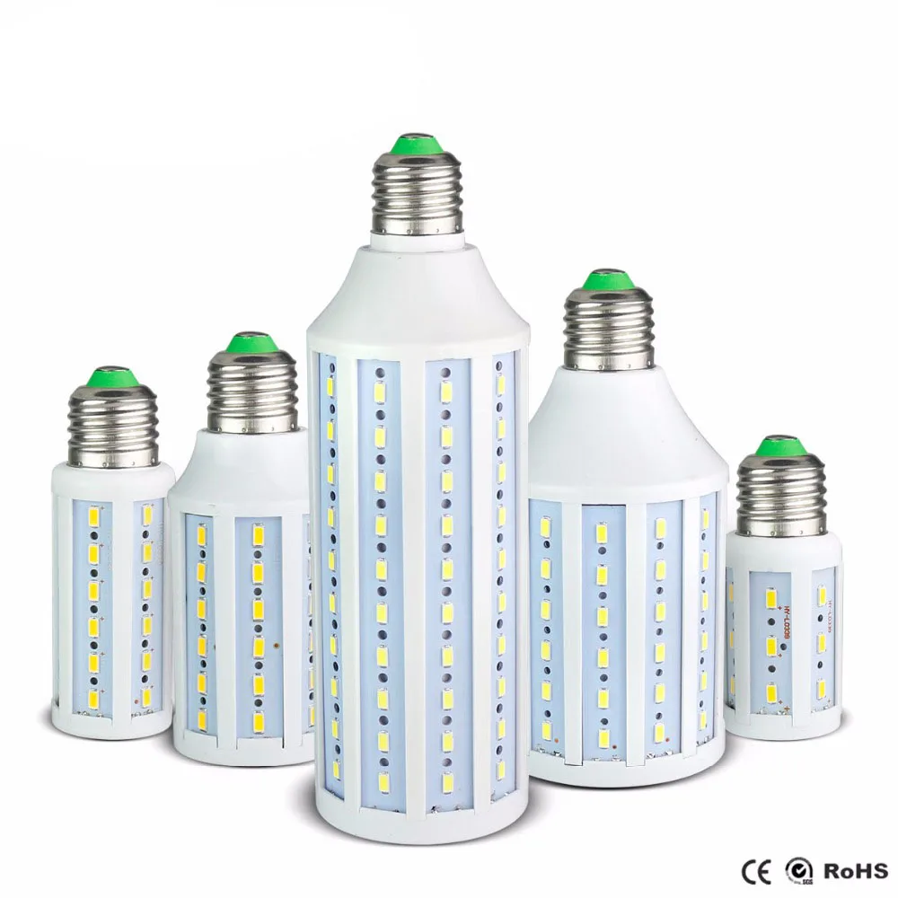 

LED Corn Bulb E27 SMD 5730/5630 7W 12W 15W 25W 30W 40W 50W Warm White/ Cold White led light lamp 360degree lighting indoor