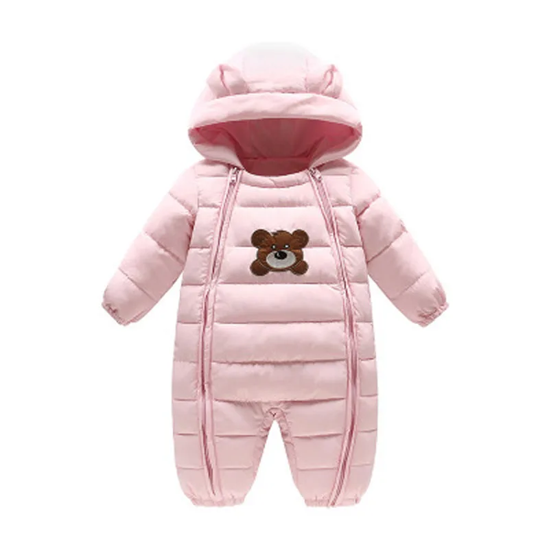 Baby Winter Clothes Outwear Boy Girl Thick Warm Duck Down Snowsuit Cute Hooded Suit Animal Style | Детская одежда и обувь