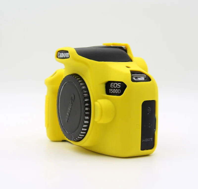 Силиконовый чехол для камеры Canon EOS 1500D 1300D 2000D Rebel T6 Kiss X80, резиновый чехол для камеры DSLR