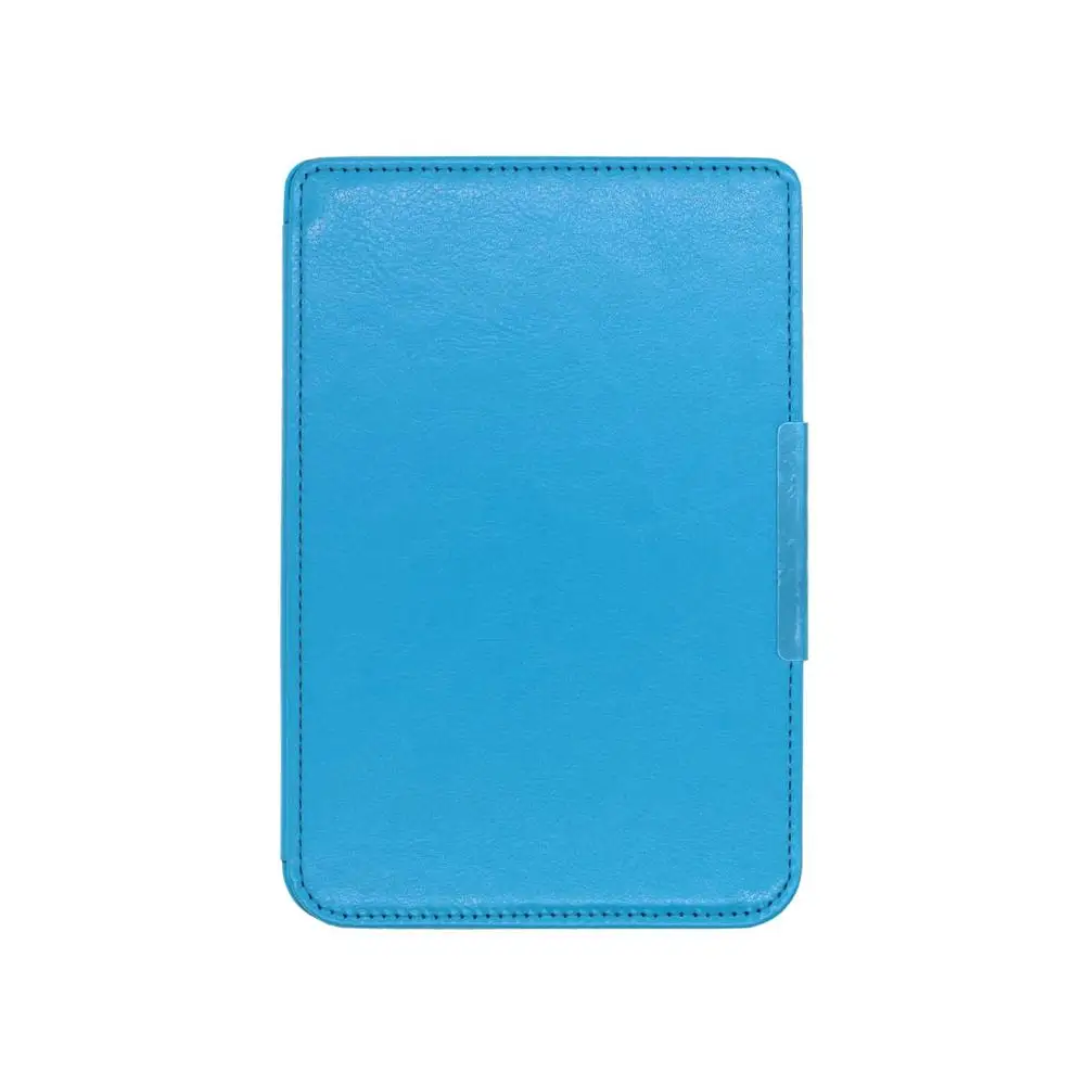 skyblue Модный прочный защитный чехол из искусственной кожи чехол для PocketBook 622/623 электронная книга с магнитным замком высокое качество - Цвет: skyblue