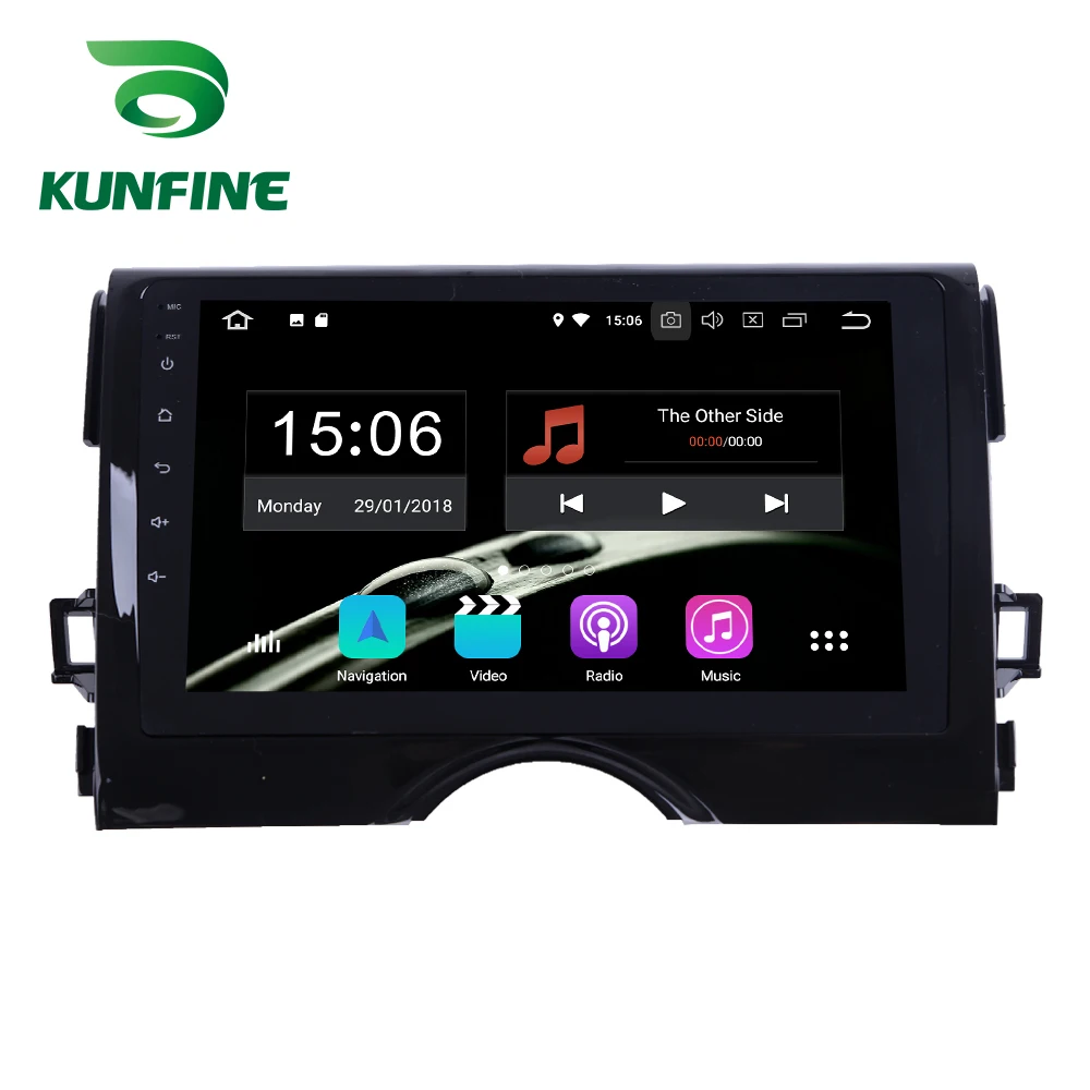 Android 9 0 Ram 4G Rom 64G PX6 Cortex A72 автомобильный DVD GPS мультимедийный плеер стерео для Toyota REIZ