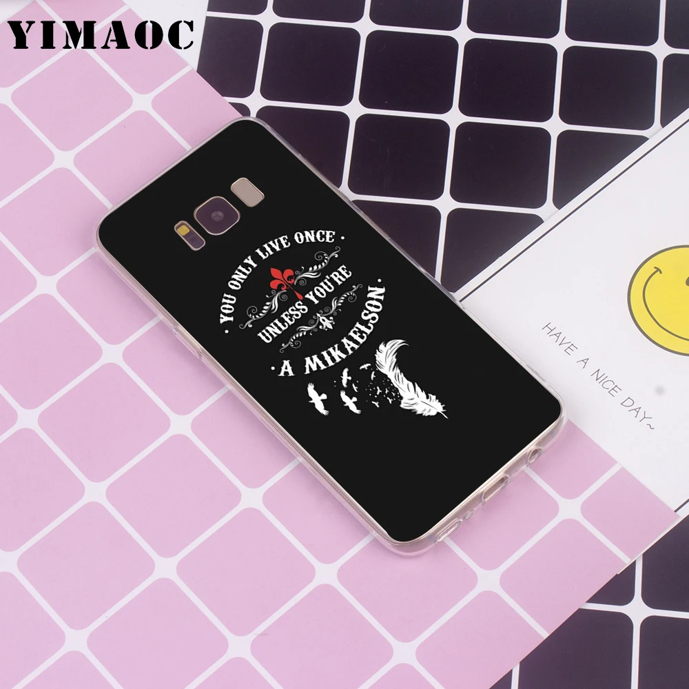 YIMAOC вампира Дневники ТВ для samsung Galaxy A10 A20 A30 A40 A50 A70 A2 J4 J6 J7 J8 Core Duo Примечание 10 Plus