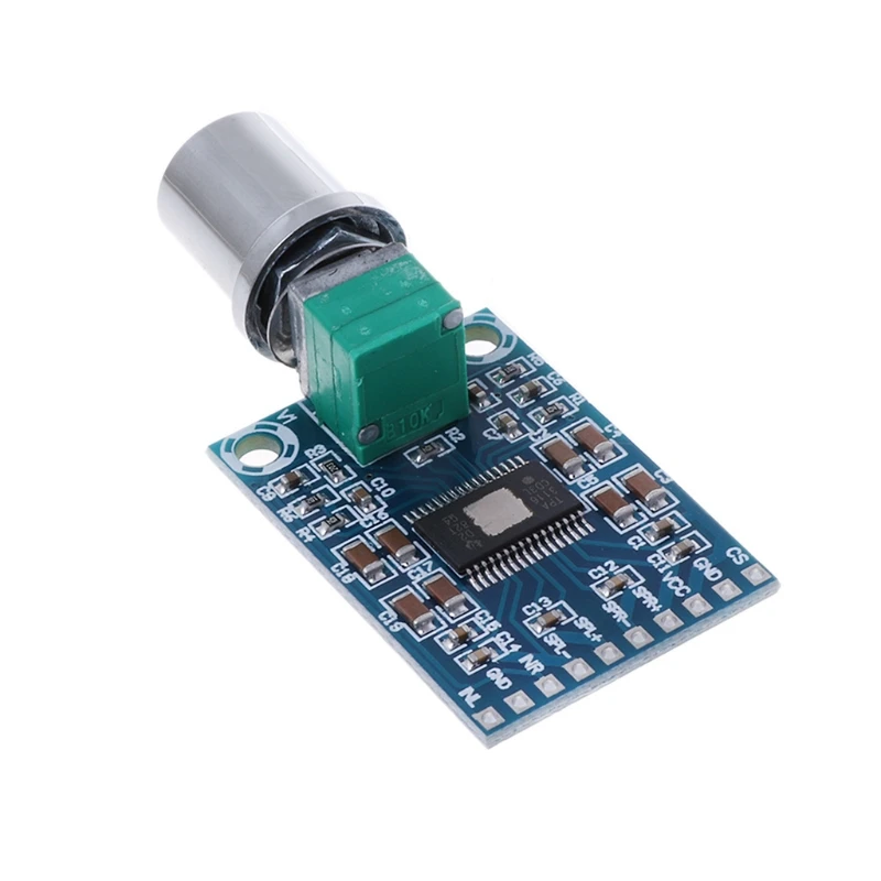 Плата усилителя мощности micro digital чип TPA3116D2 двойной 50 Вт звук высокой четкости 12 24