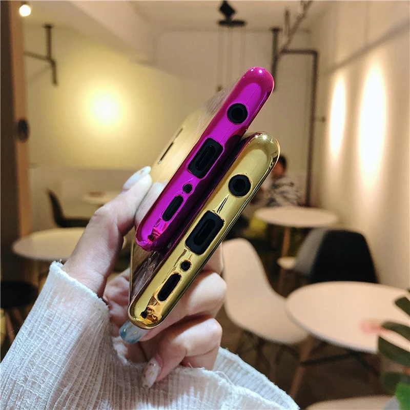 3D чехол для телефона из мягкого термопластика с кристаллами samsung galaxy Note 9 8 S9 S8 плюс