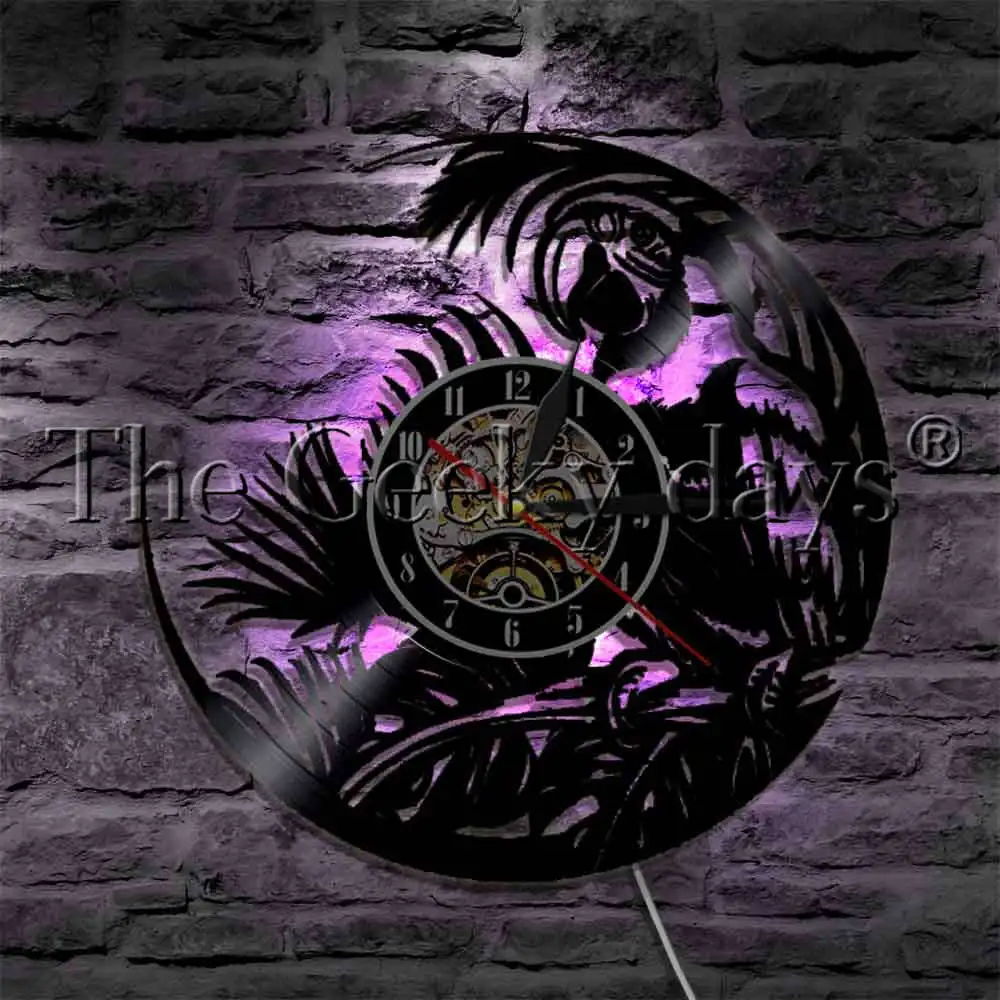Настенный светодиодный светильник с виниловой пластиной разные цвета|wall light|light