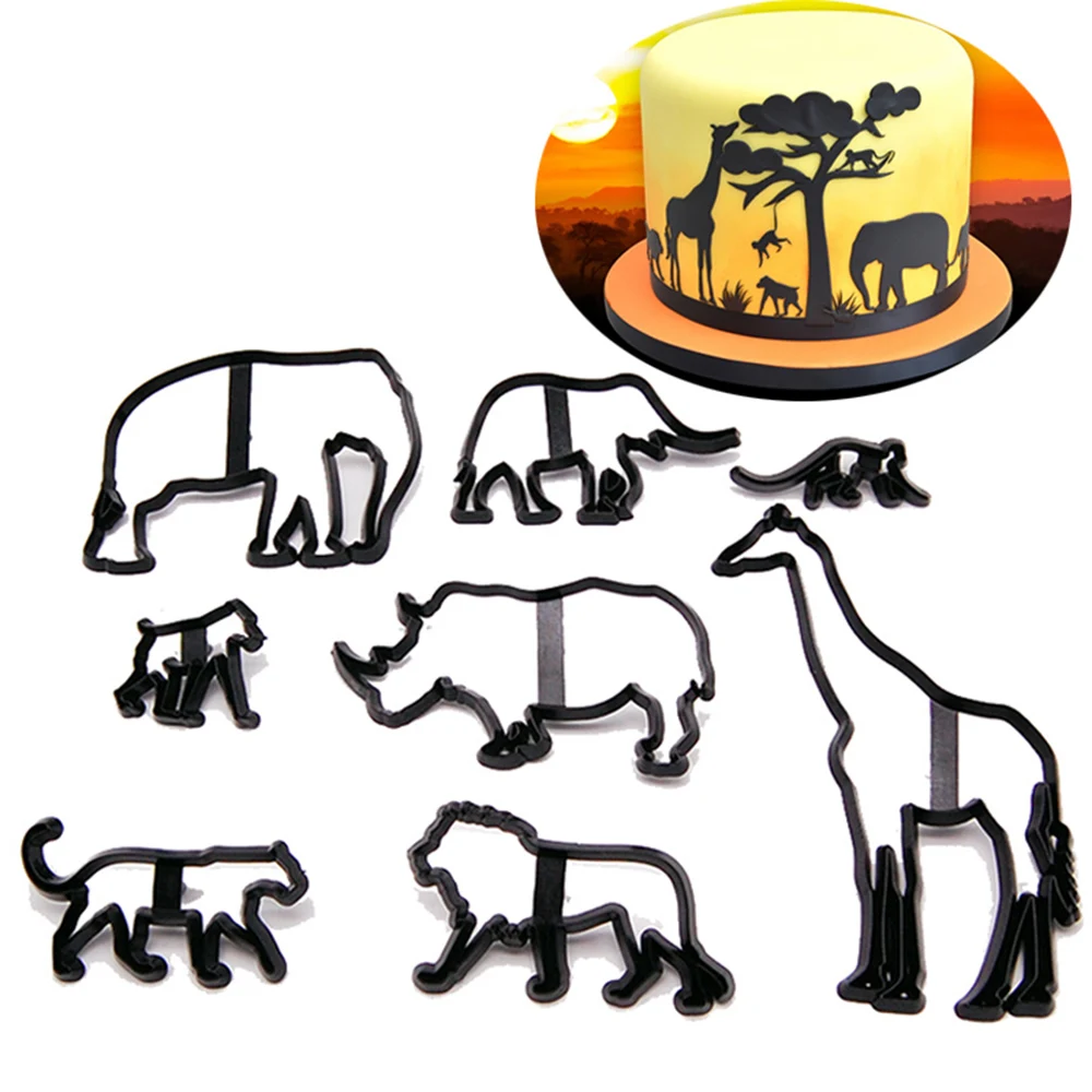 Инструменты для украшения торта набор форм помадки пластиковая семейная форма