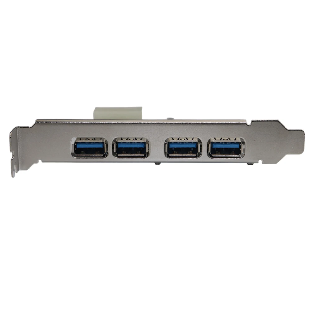 Zeadow USB PCIe карта с 4 портами 3 0 к PCI Express 1x плата расширения E usb хаб адаптер