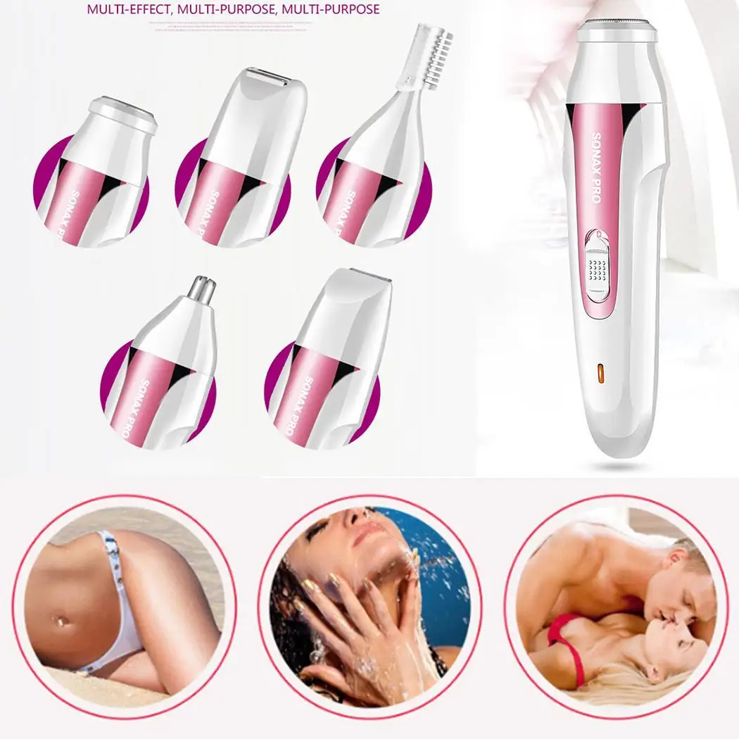 Женский Электрический эпилятор портативный многофункциональный перезаряжаемый