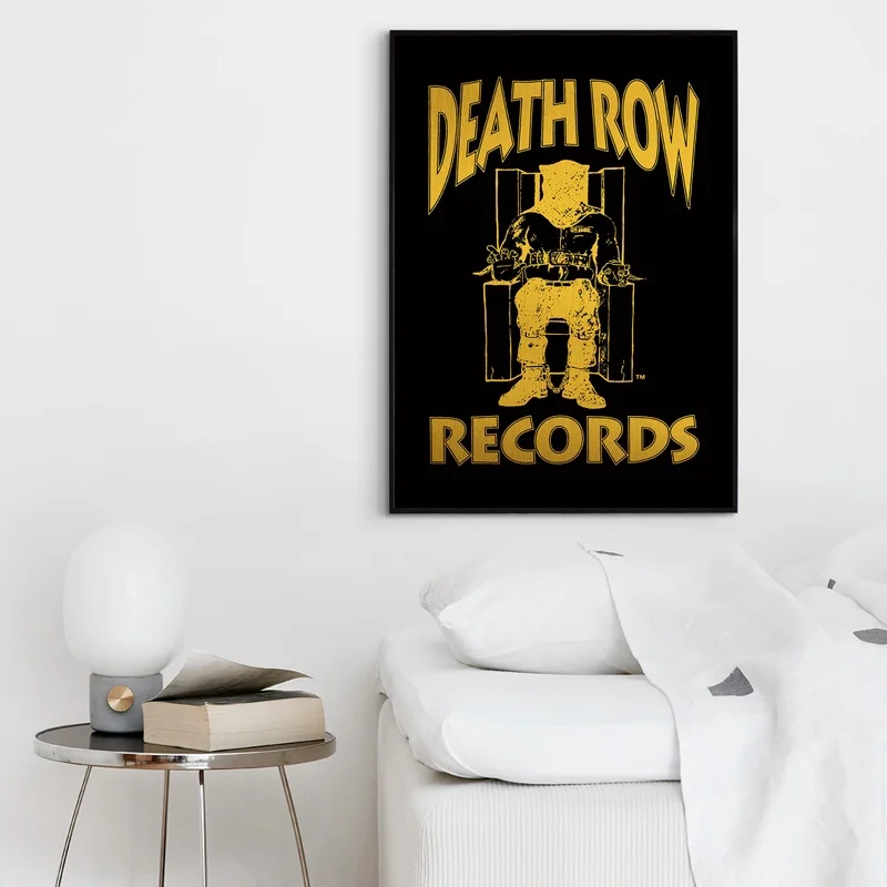 Deathrow постер пластинки альбом поп музыки крышка плакат музыкальной звезды печать