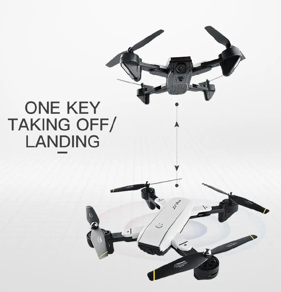 LeadingStar 2-мегапиксельный Радиоуправляемый квадрокоптер с камерой Wifi FPV складной