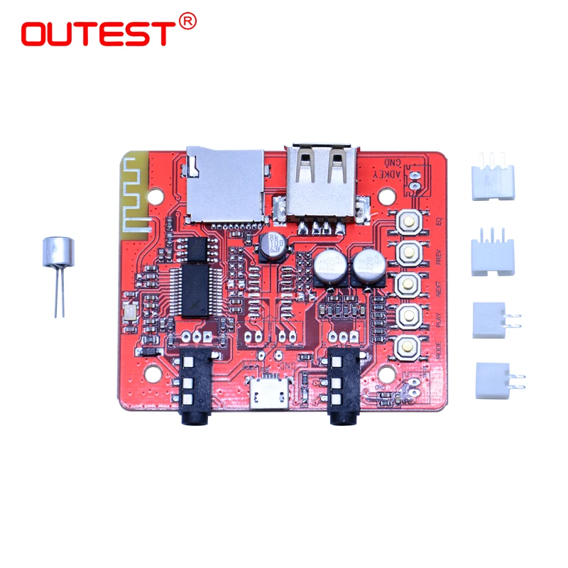 OUTEST 5V беспроводной Bluetooth аудио приемник плата модуль для автомобильного с стерео