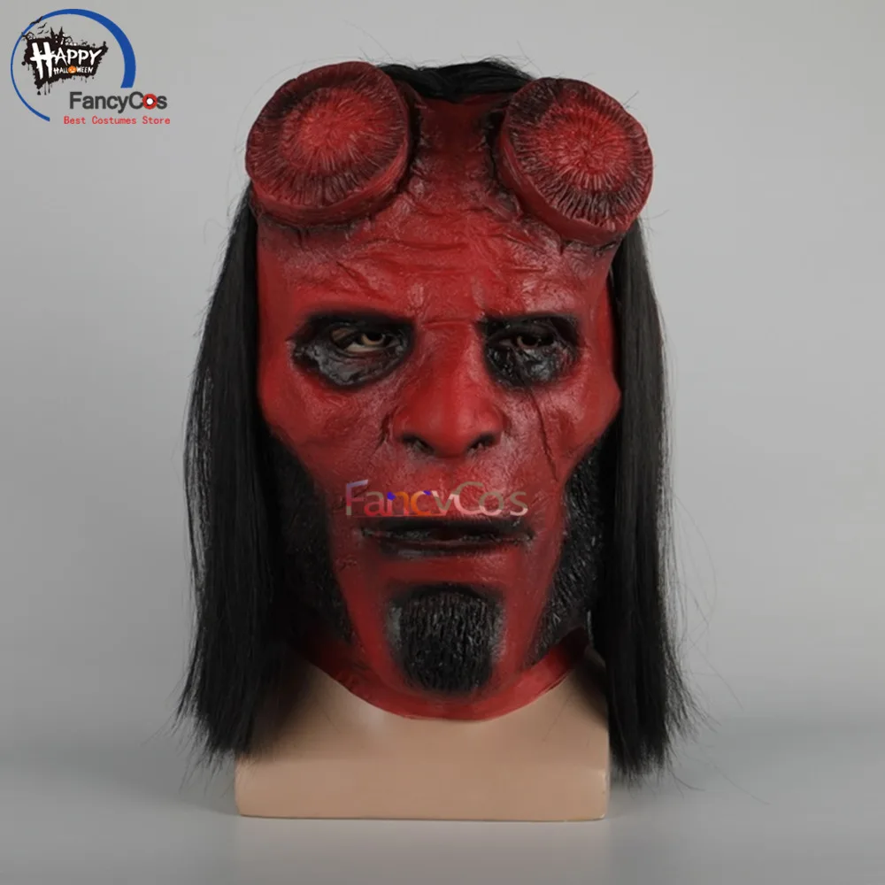 Hellboy: шлем королевы крови Hellboy для костюмированной вечеринки на Хэллоуин