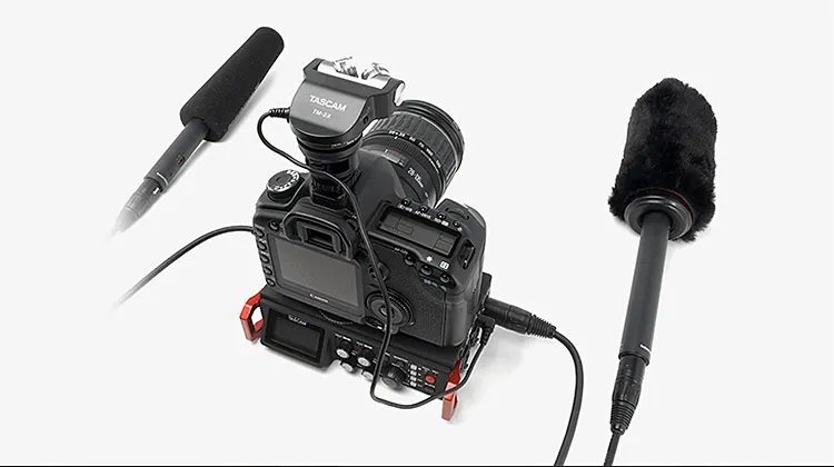 TASCAM DR-701D линейная импульсно-Кодовая Модуляция Регистраторы/миксер 6-трек поле Регистраторы аудио для цифрового однообъективного зеркального фотоаппарата Портативный аудио Системы видео продукции