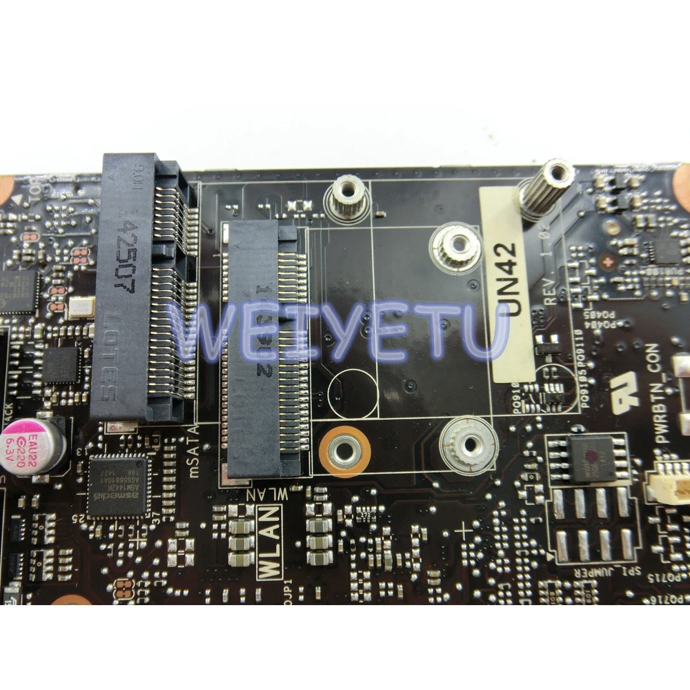 UN42 Main_BD. 2957U/UMA/WOC для ASUS VivoMini ноутбук материнской платы с Celeron dual core 2957 Процессор