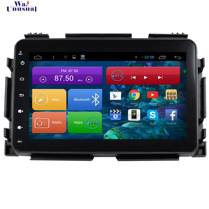 

WANUSUAL 8 Inch Quad Core 16G Android 6.0 Car Video Player for Honda Vezel 2015 2016 2017 With GPS Bluetooth Wifi Maps 1024*600