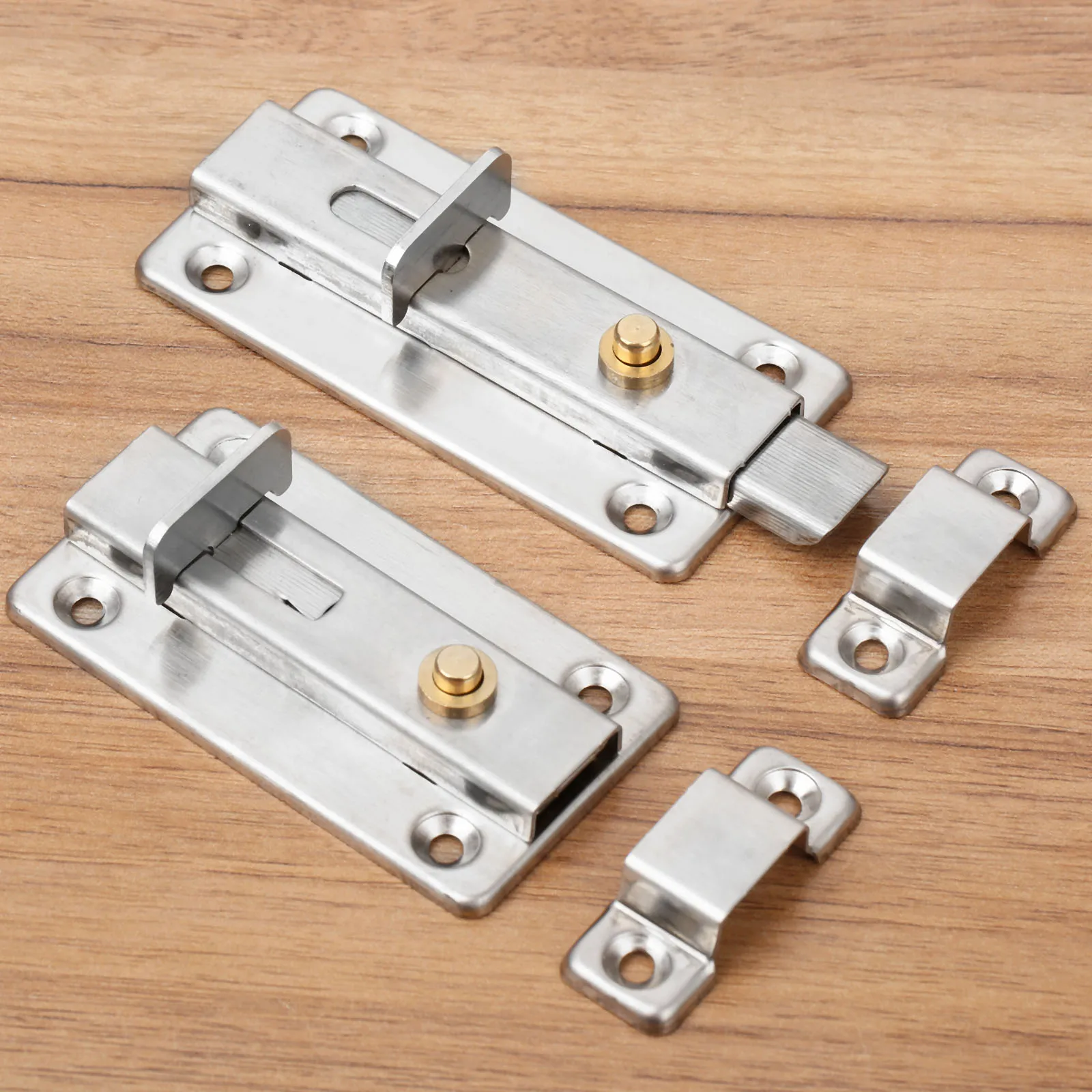 DRELD 1 шт. домашний дверной охранник замок защелка блокировка ворот из нержавеющей