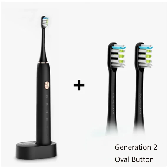 Soocas Clean Kit Xiao mi Soocare Soocas X3 X3S смарт Bluetooth водонепроницаемый беспроводной заряд Android и IOS mi Home APP управление - Цвет: Soocas Clean Kit