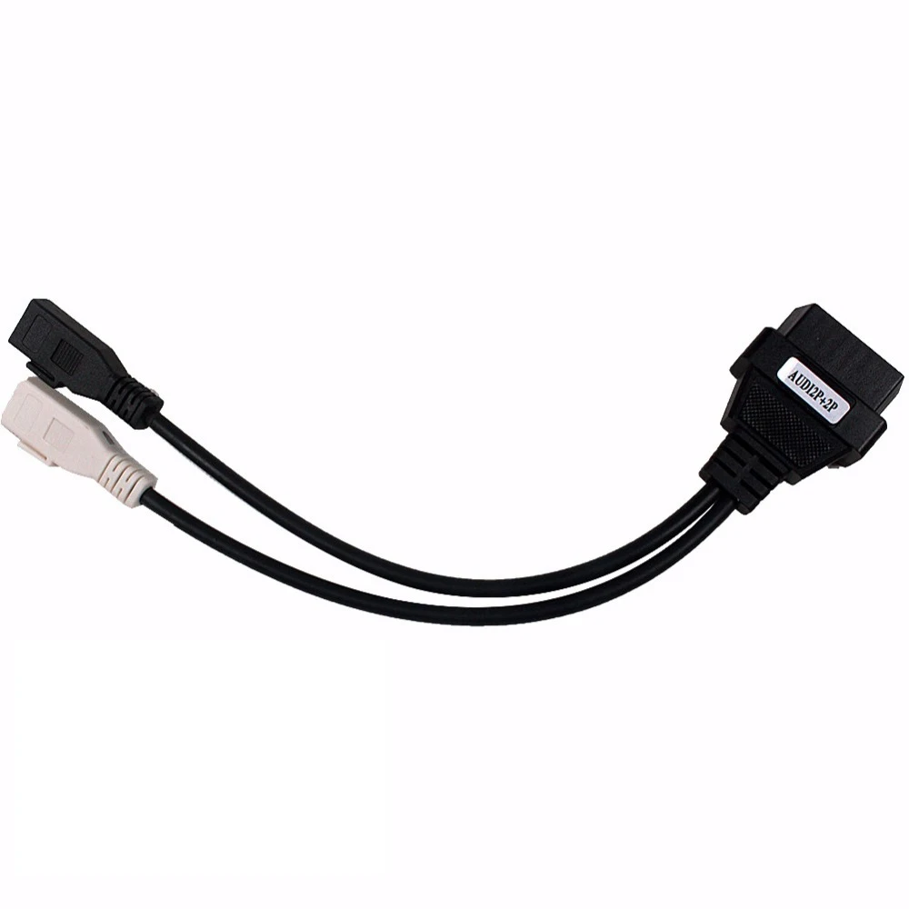 Адаптер VAG для AUDI 2X2 OBD1 OBD2 автомобильный диагностический кабель 2P + Подходит Audi 2X2Pin