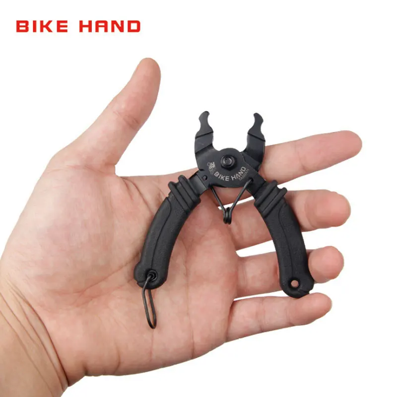BIKEHAND велосипедный цепной зажим, быстрое соединение, Кнопка крепления, заклепка, закрытие, ремонт, удаление, установка, плоскогубцы, инструмент для ремонта велосипеда