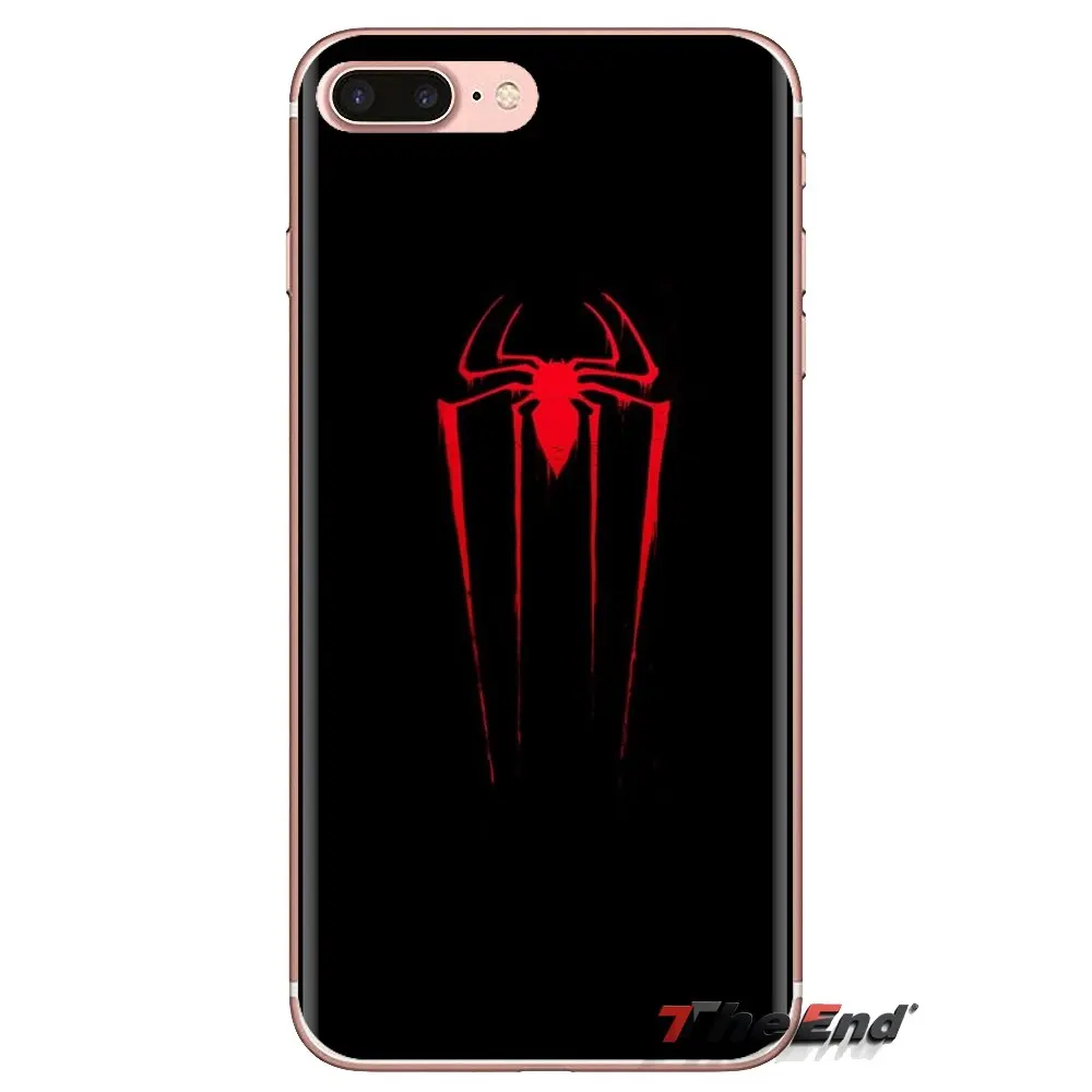 Мягкие прозрачные чехлы для iPod Touch Apple iPhone 4 4S 5 5S SE 5C 6 6S 7 8 X XR XS Plus MAX spiderman |