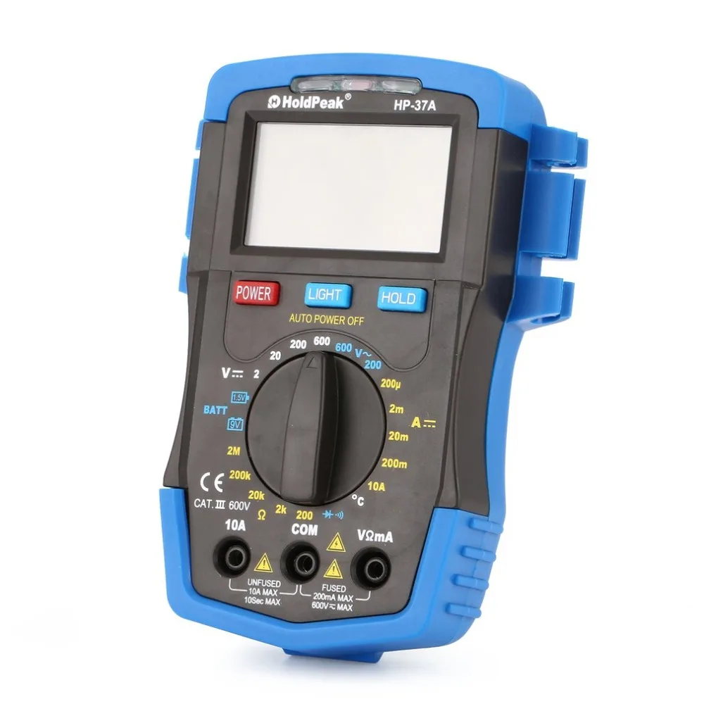 DC/AC Digital Multimeter HP-37A/HP-37B/HP-37C/HP-37K Temperature Resistance Capacitance Frequency Duty Cycle Tester Meter | Инструменты