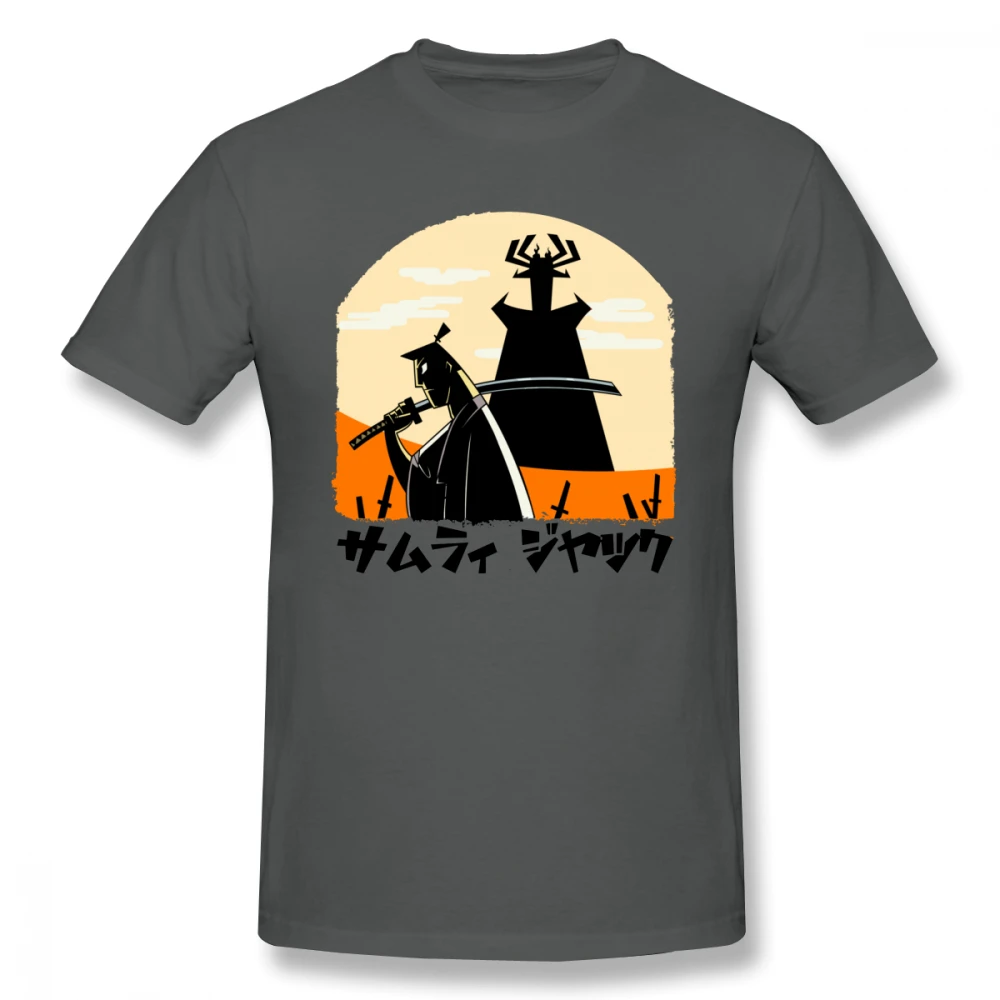 Самурайская футболка с Джеком для мужчин плюс размер 5XL команда Camiseta | Мужская