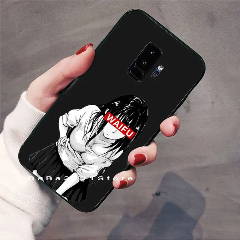 Babaite Sugoi Senpai аниме Waifu фото на заказ мягкий чехол для телефона для GALAXY s5 s6 edge s7 edge s8 plus s9 plus s10 s10 plus