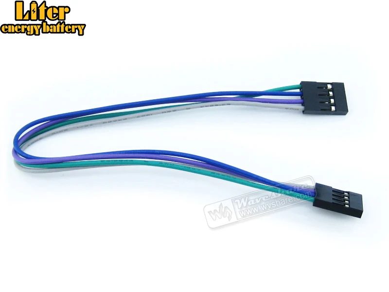 

20pcs/lot 200mm Female to Female 4 Pin Jumper Wire Dupont Cable 20CM Dual-female 4-pin Dupont Wire 2.54-pitch Free Shipping