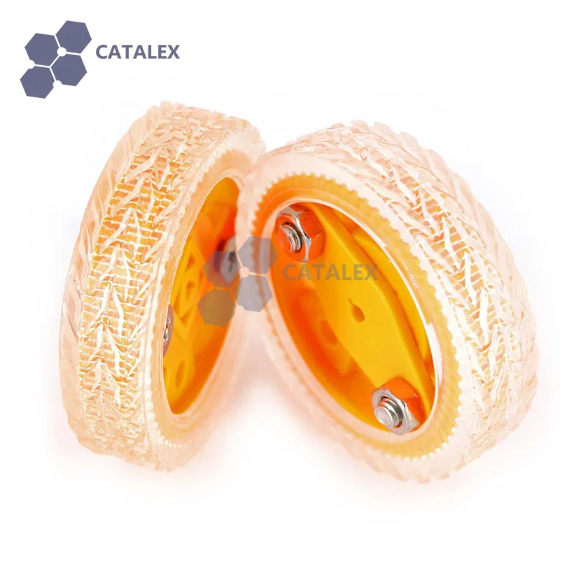 (2 шт.) модель смарт автомобиля 47x12 мм носимое резиновое колесо для N20 мотор