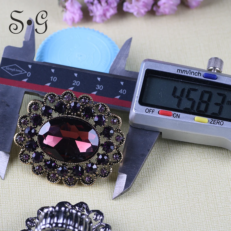 Роскошные Винтажные Ювелирные изделия большие свадебные кольца для женщин синие