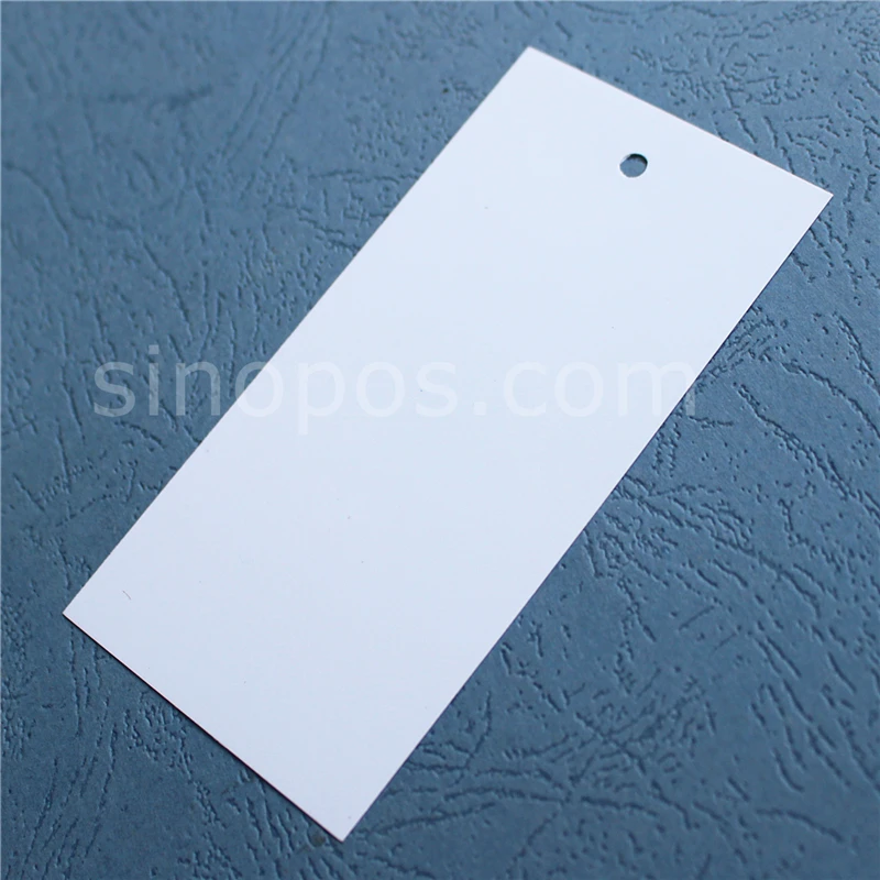Большие уличные метки из ПВХ белые пустые водонепроницаемые доставка бирка