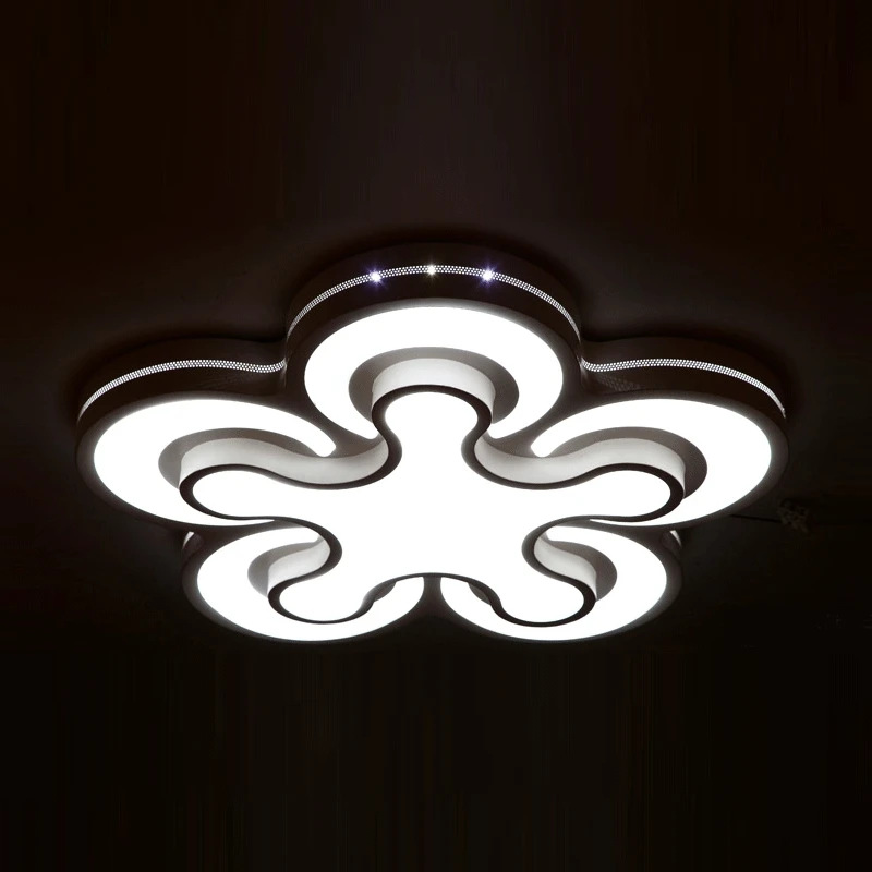 Современные акриловые светодиодные потолочные светильники для гостиной спальни