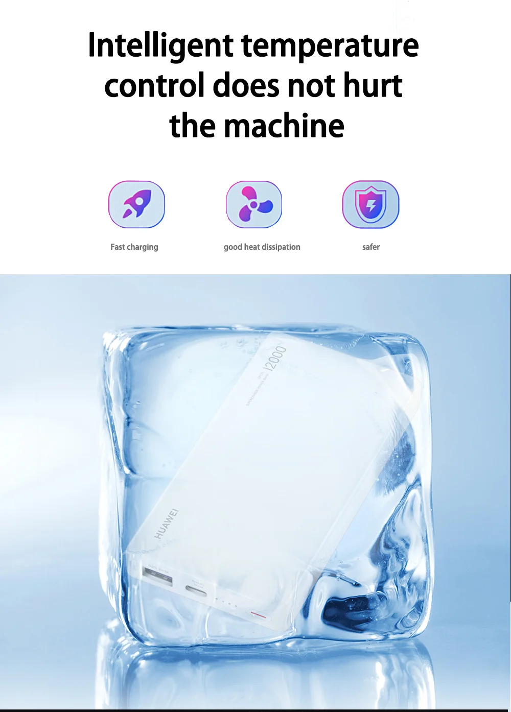 Huawei внешний аккумулятор 12000mAh SuperCharge Max 40W 10V 4A type-C Двусторонняя Быстрая зарядка для huawei mate 20 Pro
