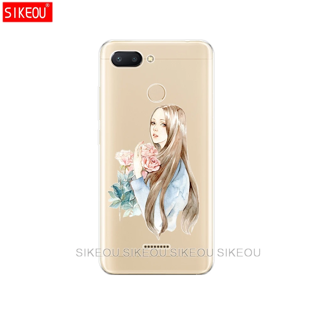 33628 Силиконовый чехол для Xiaomi Redmi 6, чехол с полной защитой, мягкая задняя крышка из ТПУ, чехол для телефона s для Redmi6, бампер hongmi 6, чехол с мрамором - Цвет: 33628