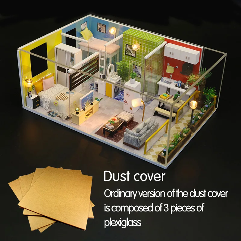 Новые игрушки для детей DIY кукольный домик деревянные кукольные домики