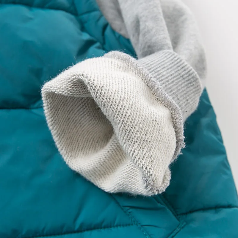 Dave Bella От 5 до 13 лет осень зима для маленьких мальчиков стеганая куртка детское