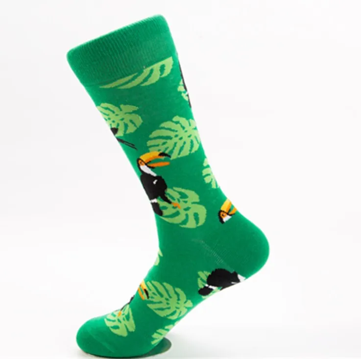 Crew Cool Cat Panda Bamboo Animal Premium мужские и женские зимние теплые носки счастливые короткие мужские хлопковые популярные женские AA104