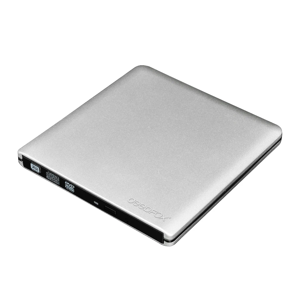 Deepfox оптический привод DVD ROM CD RW USB 3 0 CD/DVD Плеер ридер записывающее портативное