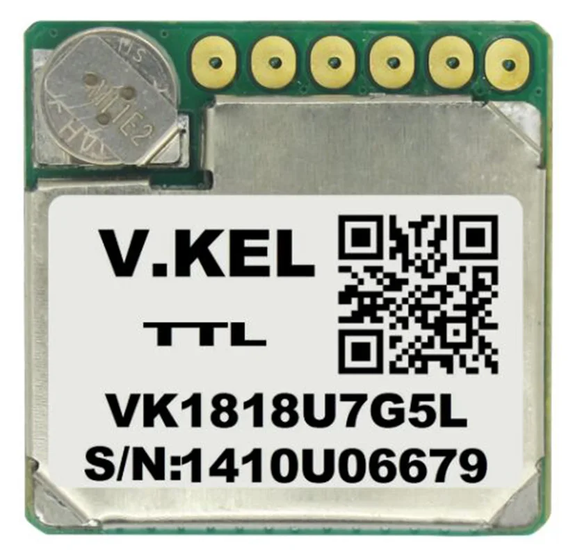 Небольшой размер VKEL VK1818U7G5L dnss ГЛОНАСС gps модуль с антенной приемник чипсет U-G7020-KT