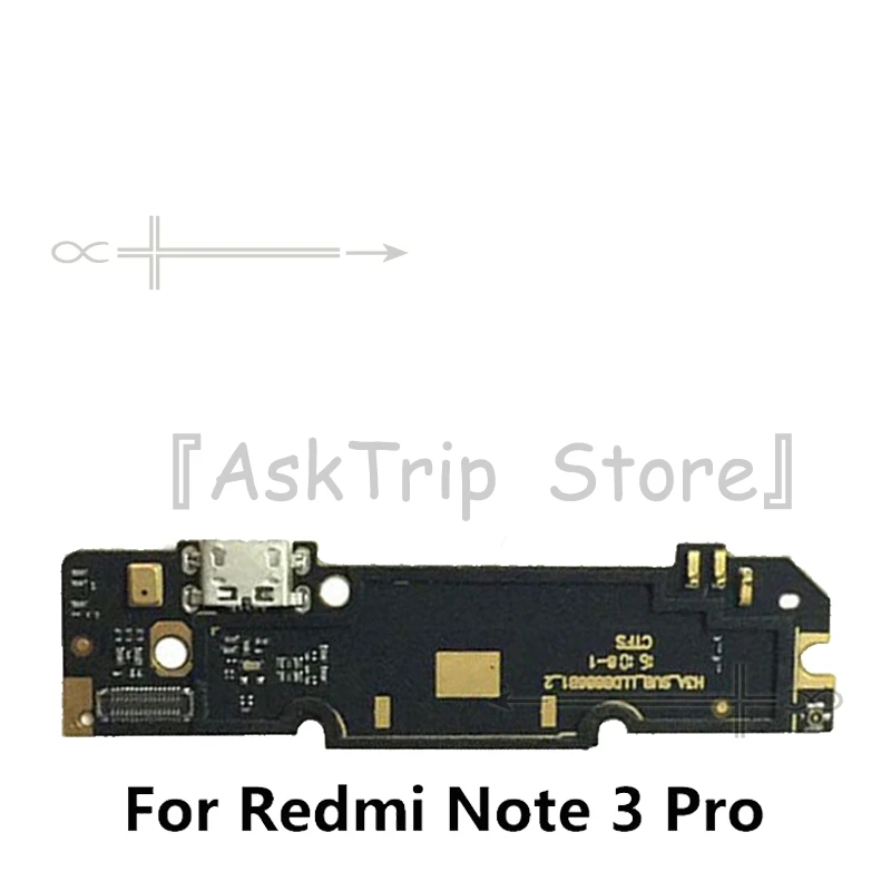 Redmi Note3Pro Для Xiaomi Redmi Note 2 3 Pro 4 4X узкий широкий Redmi Note 5 5A Pro USB плата с зарядным портом док-станция гибкий кабель соединитель запчасти - Цвет: Redmi Note3Pro