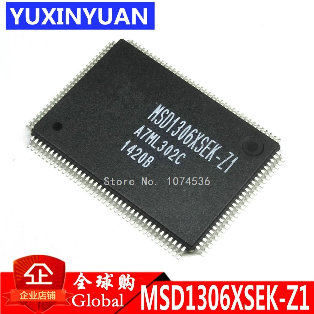 Оригинальная интегральная микросхема MSD1306XSEK MSD1306XS MSD1306 QFP128 ЖК дисплей