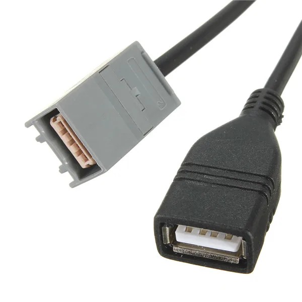 Aux USB кабель адаптер женский порт Удлинительный провод для Honda Civic Jazz CR V Accord стерео