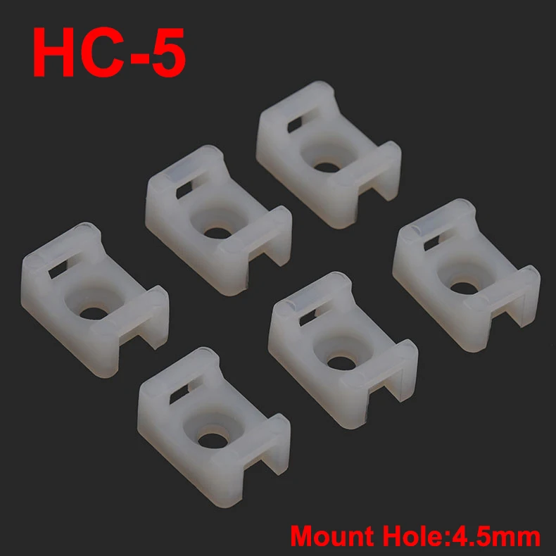 100 шт. 21 5x16x10 мм 5*16*10 HC 5 белый 4 нейлоновое седло с резьбовым отверстием