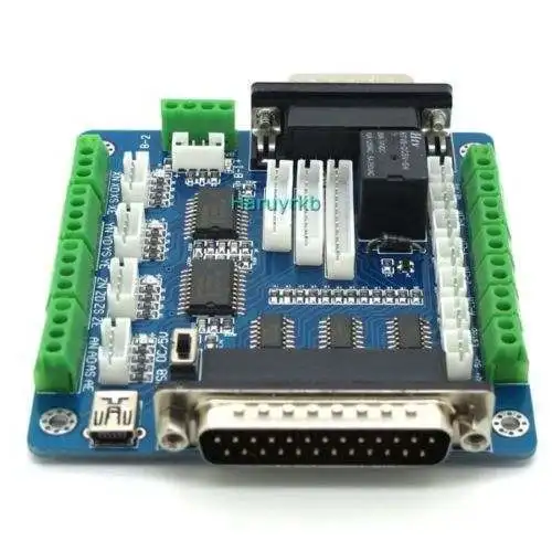MACH3 USB 5 осевой фрезерный станок с ЧПУ интерфейсный адаптер для шагового двигателя