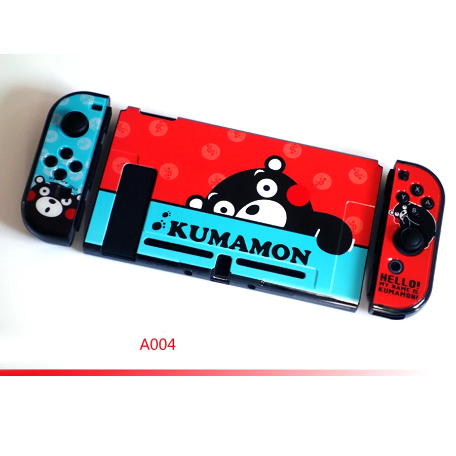 Nintendo Switch с цветным рисунком, жеская защитка закрепляемые Крышка корпуса чехол для Nintend NS консолью коммутатора& Joy-Con для Nintendo Switch