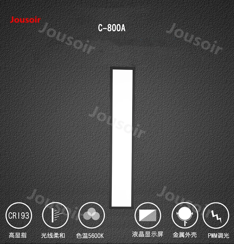 Светодиодный 5600k светильник на светодиодах (Led) для фотографии лампа kino flo портрет