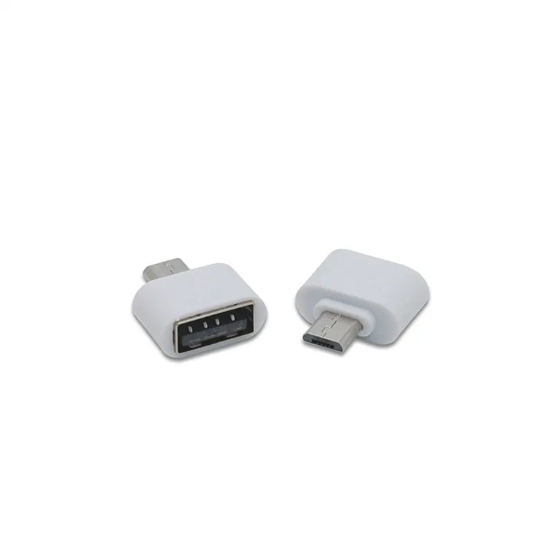 1 Micro USB OTG адаптер Мужской к USB 2,0 Женский Разъем данных портативный OTG конвертер для samsung Android преобразователи мобильных телефонов - Цвет: 1